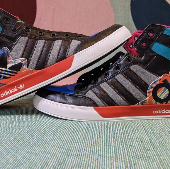 Adidas NEO Raleigh Men's Sneakers Colorful Blast - Big Logo - Picture 5 of 12